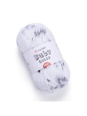 YarnArt Baby Color El Örgü İpi – 50g 150m | %100 Akrilik, Benekli, Yumuşak ve Dayanıklı