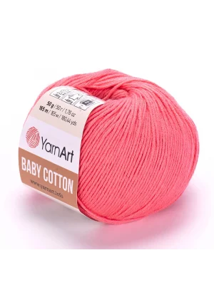 Yarnart Baby Cotton - Bebek El Örgü Ipi Somon-420