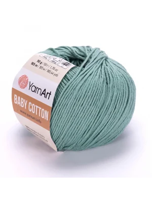 Yarnart Baby Cotton - Bebek El Örgü Ipi Su Yeşili 439