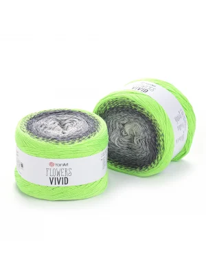 YarnArt Flowers Vivid - Ebruli El Örgü Ipi Ebruli-504