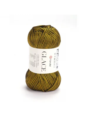 Yarnart Glace El Örgü İpi,100g / 210m – %52 Akrilik %48 Poliamid–Parlak Renkli Yazlık El Örgü İpi