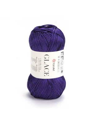 Yarnart Glace El Örgü İpi,100g / 210m – %52 Akrilik %48 Poliamid–Parlak Renkli Yazlık El Örgü İpi