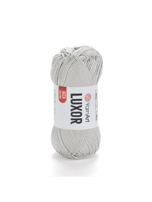 YarnArt Luxor No:1218 50g Merserize Pamuk El Örgü İpi – %100 Cotton, İnce Doku, Dantel, Yazlık Kıyafet ve Aksesuar İçin Uygun