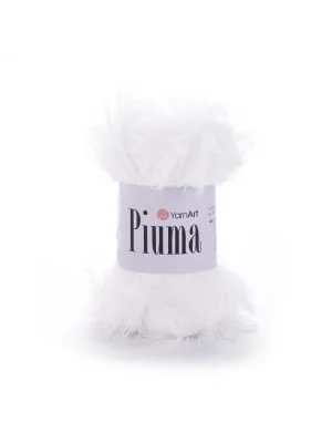 YarnArt Piuma 50g El Örgü İpi – %100 Polyester, Yumuşak Dokulu, Orta Kalınlıkta, Tığ ve Şiş Uyumlu Hafif Örgü İpliği