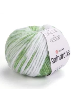 YarnArt Raindrops El Örgü İpi – 50g 115m | Yünlü, Akrilik ve Polyamid Karışımlı Orta Kalınlıkta Renkli İplik
