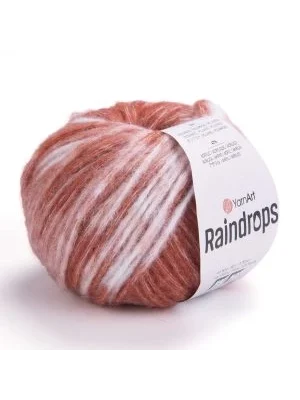 YarnArt Raindrops El Örgü İpi – 50g 115m | Yünlü, Akrilik ve Polyamid Karışımlı Orta Kalınlıkta Renkli İplik