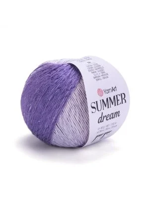 YarnArt Summer Dream 4306 Ebruli El Örgü İpi – 100g / 350m – %70 Pamuk %30 Viskoz – Yazlık İnce Renkli İplik