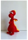 Uyku Arkadaşı Amigurumi El Örgüsü Ejderha