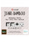 Jeans Bamboo - El Örgü Ipi Saks Mavisi-123