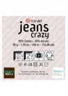 Jeans Crazy - Ebruli El Örgü Ipi Ebruli-8209
