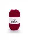Dolce 752 Bordo Kadife El Örgü Ipi