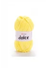 Dolce - Kadife El Örgü Ipi Sarı-851