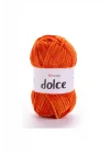 Dolce - Kadife El Örgü Ipi Turuncu-778