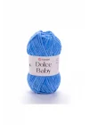 Dolce Baby - Kadife, Bebek El Örgü Ipi Mavi-777