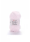 Dolce Baby - Kadife, Bebek El Örgü Ipi Toz Pembe-781