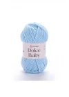 Dolce Baby - Kadife, Bebek El Örgü Ipi Bebe Mavisi-749
