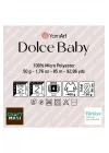 Dolce Baby - Kadife, Bebek El Örgü Ipi Bebe Mavisi-749