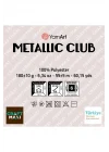 METALLIC CLUB - ÖRGÜ İPİ 8107-TURUNCU