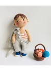 Amigurumi El Örgüsü Oyuncak Bebek