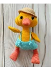 Amigurumi Ördek Oyuncak | El Yapımı ve Elyaf Dolgulu