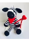 Amigurumi El Örgüsü Oyuncak Zebra