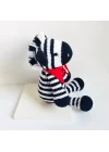 Amigurumi El Örgüsü Oyuncak Zebra