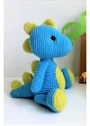Amigurumi Elörgüsü Oyuncak Baby Dino
