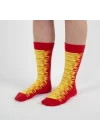 Fries Çorap,Patates Kızartması Şeklinde Hediyelik Çorap