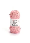 YarnArt Cotton Gold Paillettes – Işıltılı Pullu Pamuklu El Örgü İpi 50g | Yazlık Şal, Bluz, Aksesuar İçin Hafif ve Parlak İplik