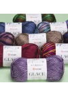 Yarnart Glace El Örgü İpi,100g / 210m – %52 Akrilik %48 Poliamid–Parlak Renkli Yazlık El Örgü İpi