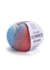 YarnArt Summer Dream 4311 Ebruli El Örgü İpi – 100g / 350m – %70 Pamuk %30 Viskoz – Yazlık İnce Renkli İplik