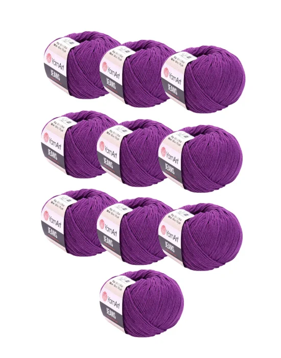 10 x Yarnart Jeans 50 10lu Paket Amigurimi Bebek Ipi Yarnart Jeans 10 Adet