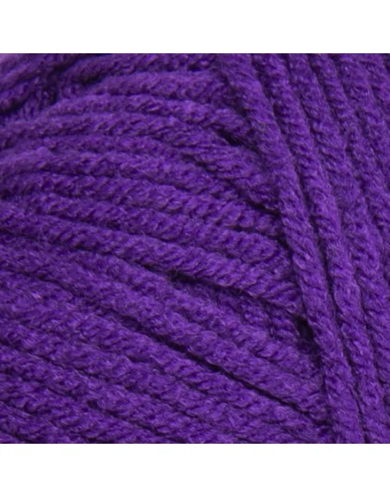 Yarn Art Jeans Bamboo El Örgü İpi,Patlıcan Moru-118