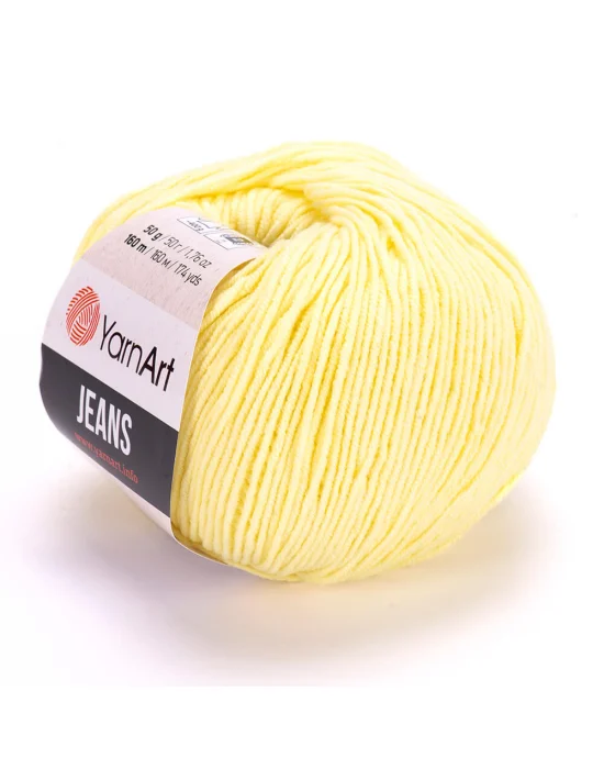 Yarn Art Jeans Amigurumi Örgü İpi 67 Sarı Hırka Örgü İpi Bebek İpi Punch İpi 3lü Paket