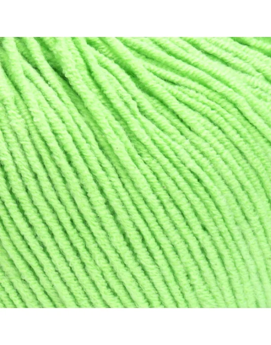 Yarn Art Jeans 60 Fosforlu Yeşil Amigurumi Örgü İpi Hırka Örgü İpi Bebek İpi Punch İpi 3lü Paket