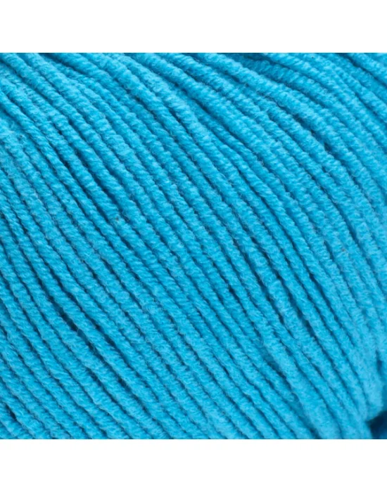 Yarn Art Jeans 55 Turkuaz Amigurumi Örgü İpi Hırka Örgü İpi Bebek İpi Punch İpi 3lü Paket