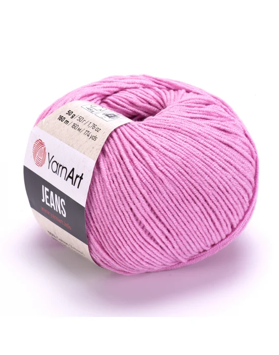 Yarn Art Jeans 20 Koyu Pembe Amigurumi Örgü İpi Hırka Örgü İpi Bebek İpi Punch İpi 3lü Paket