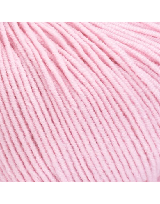 Yarn Art Jeans 18 Açık Pembe Amigurumi Örgü İpi Hırka Örgü İpi Bebek İpi Punch İpi 3lü Paket