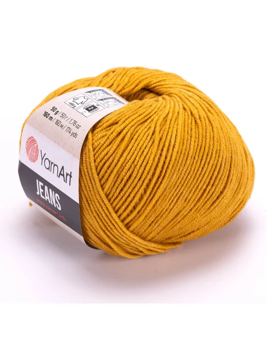 Yarn Art Jeans 84 Hardal Amigurumi Örgü İpi Hırka Örgü İpi Bebek İpi Punch İpi