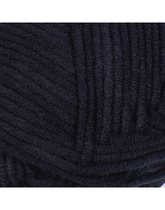 Yarn Art Jeans 53 Siyah Amigurumi Örgü İpi Hırka Örgü İpi Bebek İpi Punch İpi