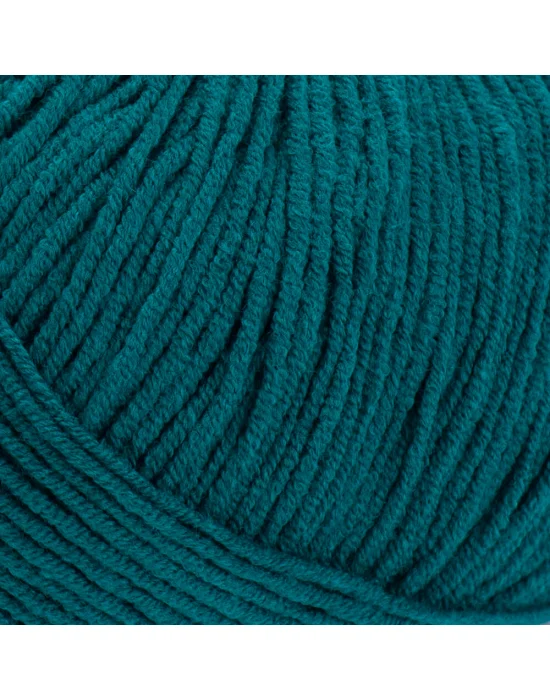 Yarn Art Jeans 63 Petrol Yeşili Amigurumi Örgü İpi Hırka Örgü İpi Bebek İpi Punch İpi