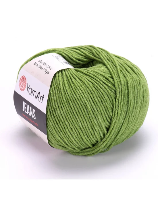 Yarn Art Jeans 69 Yeşil Amigurumi Örgü İpi Hırka Örgü İpi Bebek İpi Punch İpi