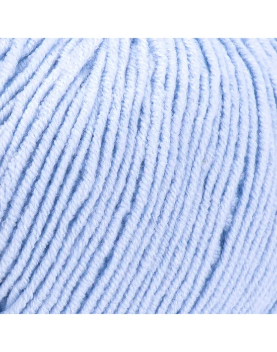 Yarn Art Jeans 75 Açık Mavi Amigurumi Örgü İpi Hırka Örgü İpi Bebek İpi Punch İpi