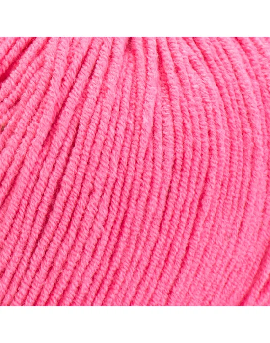 Yarn Art Jeans 78 Şeker Pembesi Amigurumi Örgü İpi Hırka Örgü İpi Bebek İpi Punch İpi