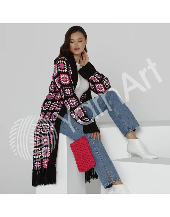 Yarn Art Jeans 78 Şeker Pembesi Amigurumi Örgü İpi Hırka Örgü İpi Bebek İpi Punch İpi