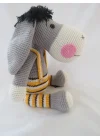 Sevimli Eşşek Amigurumi El Örgüsü Oyuncak