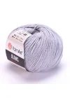 Yarn Art Jeans Amigurumi Örgü İpi 80 Gri Renk Hırka Örgü İpi Bebek İpi Punch İpi 3lü Paket