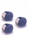 Yarn Art Jeans Amigurumi Örgü İpi 68 Gri Mavi Hırka Örgü İpi Bebek İpi Punch İpi 3lü Paket