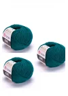Yarn Art Jeans 63 Petrol Yeşili Amigurumi Örgü İpi Hırka Örgü İpi Bebek İpi Punch İpi 3lü Paket