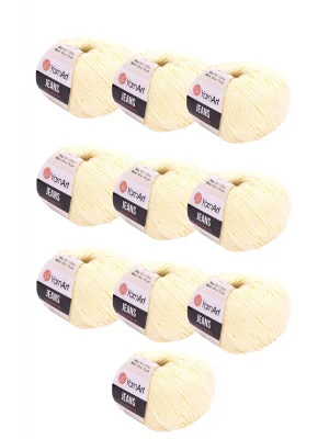 10 x Yarnart Jeans 86 10lu Paket Amigurimi Bebek Ipi Yarnart Jeans 10 Adet